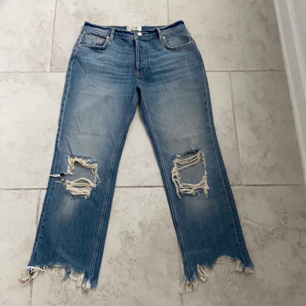 Free people jeans… worn once.